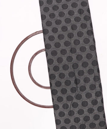 black 3d circuler design jacquard fabric b138 3926